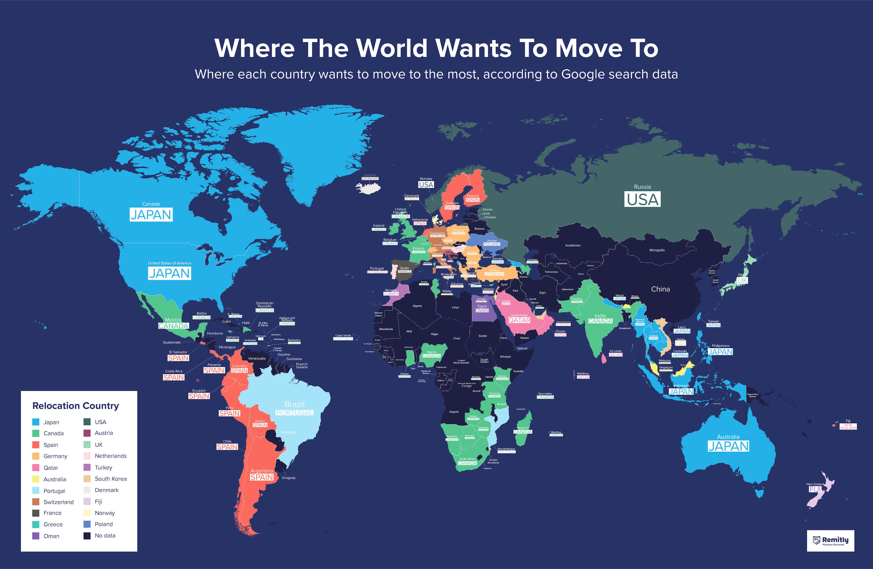 Where the world wants to move to